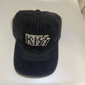 Black denim KISS hat